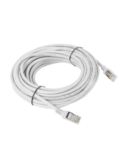 Lanberg PCU6-10CC-1000-S cable de red Gris 10 m Cat6 U UTP (UTP)