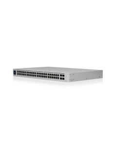 Ubiquiti UniFi USW-48-POE switch Gestionado L2 Gigabit Ethernet (10 100 1000) Energía sobre Ethernet (PoE) 1U Acero inoxidable