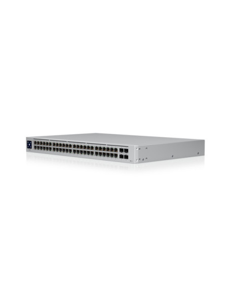Ubiquiti UniFi USW-48-POE switch Gestionado L2 Gigabit Ethernet (10 100 1000) Energía sobre Ethernet (PoE) 1U Acero inoxidable