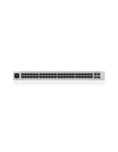 Ubiquiti UniFi USW-48-POE switch Gestionado L2 Gigabit Ethernet (10 100 1000) Energía sobre Ethernet (PoE) 1U Acero inoxidable 2