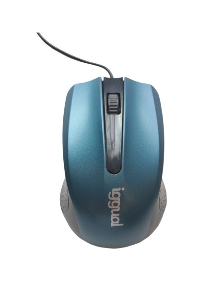 iggual IGG317549 ratón Oficina Ambidextro USB tipo A Óptico 800 DPI