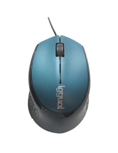 iggual IGG317556 ratón Oficina mano derecha USB tipo A Óptico 800 DPI