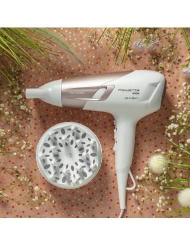 Rowenta Studio Dry CV5830 secador 2300 W Beige, Blanco