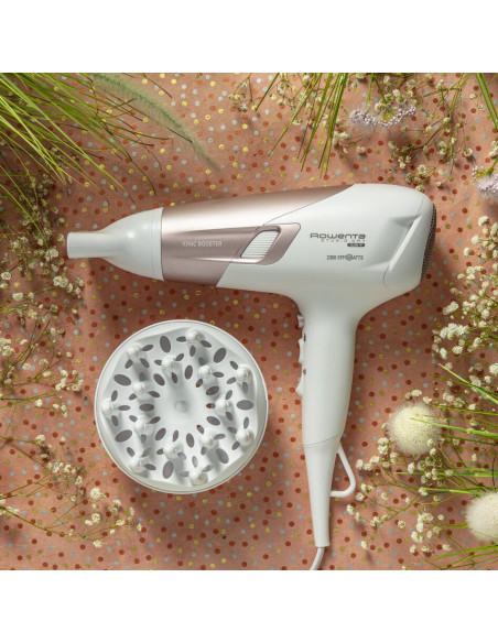 Rowenta Studio Dry CV5830 secador 2300 W Beige, Blanco