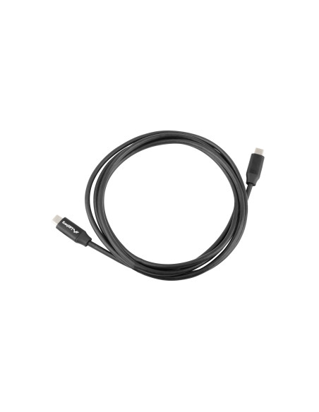 Lanberg CA-CMCM-40CU-0018-BK cable USB USB 2.0 1,8 m USB C Negro