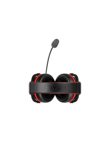 ABYSM AG700 Pro 7.1 Black Auriculares Alámbrico Diadema Juego Negro, Rojo