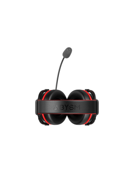 ABYSM AG700 Pro 7.1 Black Auriculares Alámbrico Diadema Juego Negro, Rojo