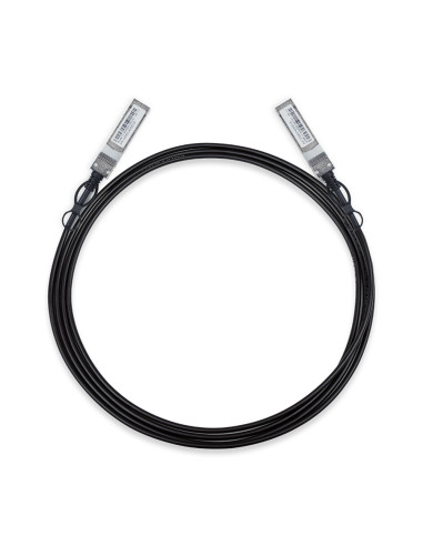 TP-Link TL-SM5220-3M Cable de fibra óptica e InfiniBand SFP+ DAC Negro