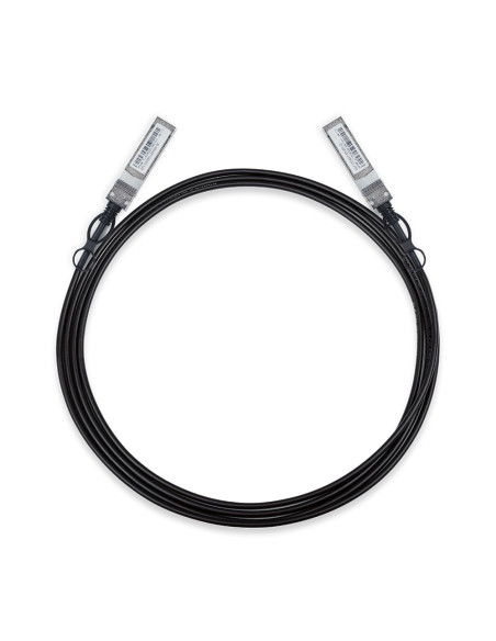 TP-Link TL-SM5220-3M Cable de fibra óptica e InfiniBand SFP+ DAC Negro