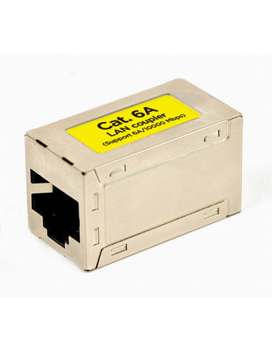 Gembird NCA-LC6S-01 cambiador de género para cable RJ-45 Beige