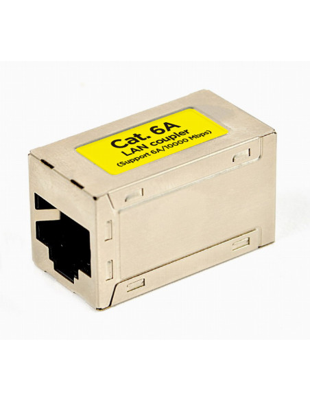 Gembird NCA-LC6S-01 cambiador de género para cable RJ-45 Beige