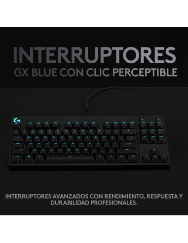 Logitech G 920-010593 teclado Juego USB QWERTY Español Negro