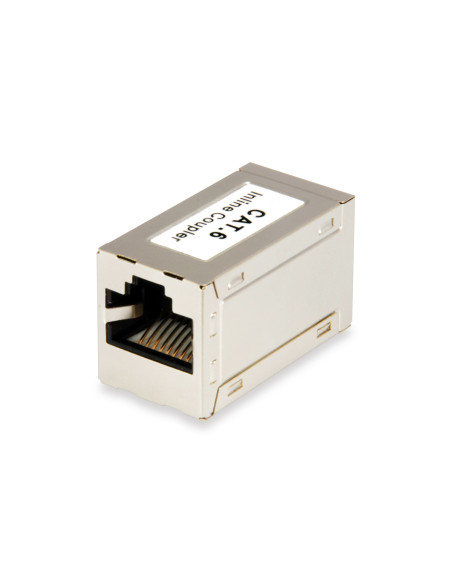 Equip 121179 cambiador de género para cable RJ-45 Plata