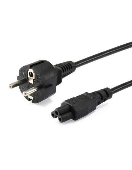 Equip 112151 cable de transmisión Negro 3 m C5 acoplador CEE7 7