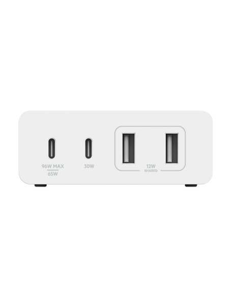 Belkin WCH010VFWH cargador de dispositivo móvil Portátil, Smartphone, Tableta Blanco Corriente alterna Interior