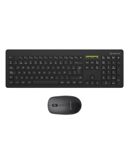 UNYKAch Kit Teclado + Ratón Combo MK212 Pro Slim Wireless