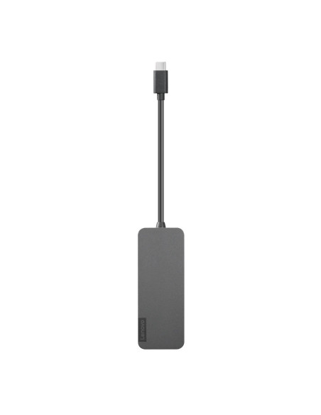 Lenovo 4X90X21427 base para portátil y replicador de puertos USB 3.2 Gen 2 (3.1 Gen 2) Type-C Gris