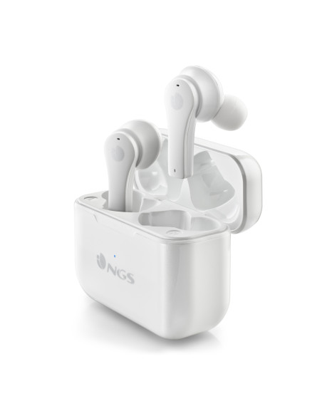 NGS ARTICA BLOOM Auriculares Inalámbrico Dentro de oído Llamadas Música USB Tipo C Bluetooth Blanco