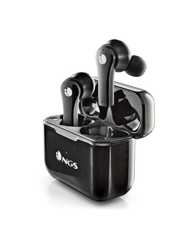 NGS ARTICA BLOOM Auriculares Inalámbrico Dentro de oído Llamadas Música USB Tipo C Bluetooth Negro