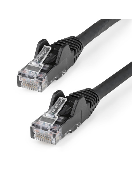 StarTech.com Cable Ethernet CAT6 de 1m - LSZH - Cable de Red de 10 Gigabits de 650MHz y PoE de 100W UTP sin Enganches