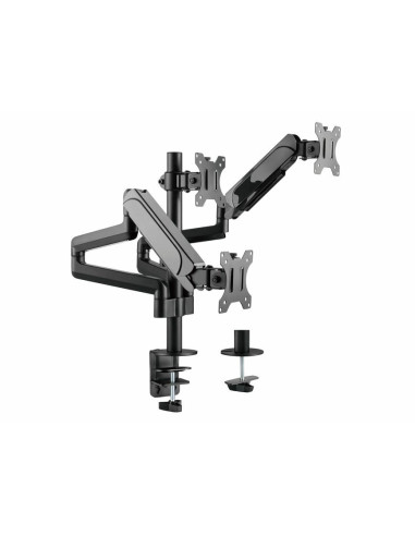 Equip Soporte de sobremesa para monitor triple de 17"-27