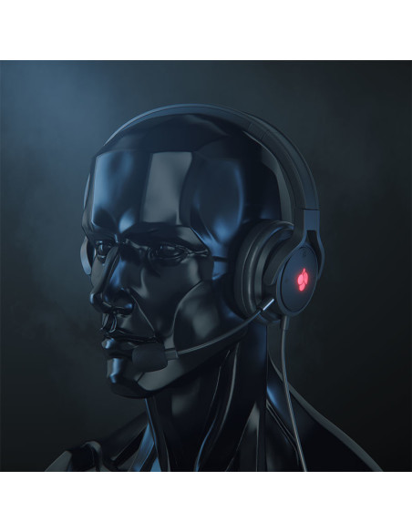 CHERRY JA-2200 Auriculares Alámbrico Diadema Juego Negro
