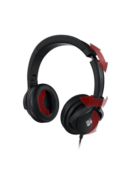 CHERRY JA-2200 Auriculares Alámbrico Diadema Juego Negro