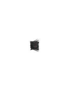 Gembird NYTFR-250X3.6 presilla Nylon Negro 100 pieza(s)