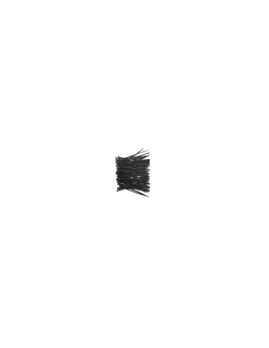 Gembird NYTFR-250X3.6 presilla Nylon Negro 100 pieza(s)