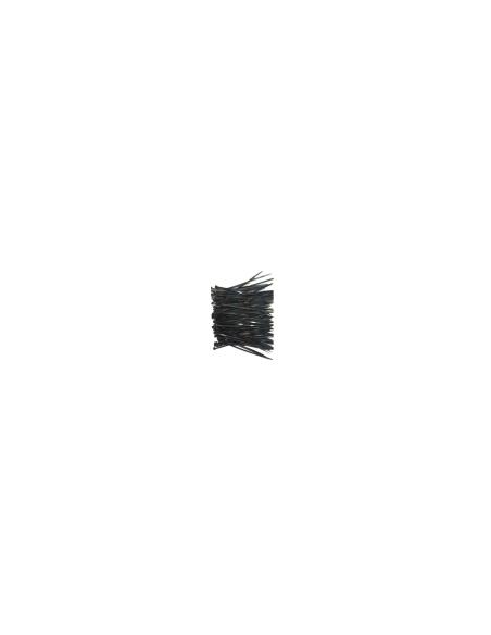 Gembird NYTFR-250X3.6 presilla Nylon Negro 100 pieza(s)