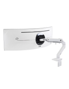 Ergotron HX Series 45-647-216 soporte para monitor 124,5 cm (49") Escritorio Blanco