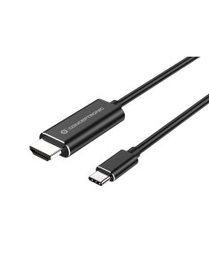 Conceptronic ABBY04B adaptador de cable de vídeo 2 m USB Tipo C HDMI