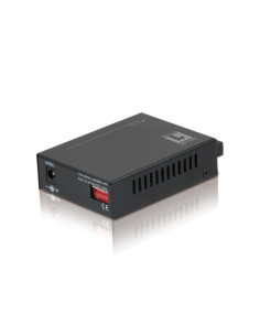 LevelOne FVT-2401 convertidor de medio 100 Mbit s 1310 nm Monomodo Negro 2