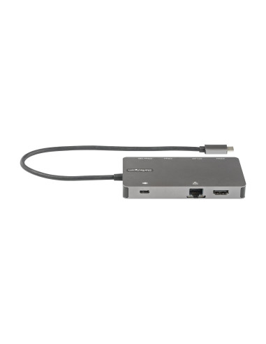 StarTech.com Adaptador Multipuertos USB C - Docking Station de Viajes HDMI 4K 30Hz o VGA - Hub Ladrón USB 3.0 de 5Gbps (USB-A  