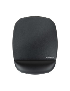 StarTech.com Alfombrilla de Ratón con Reposamuñecas (17x18x2cm), Alfombrilla de Ratón Ergonómica con Reposamuñecas de Gel y 2