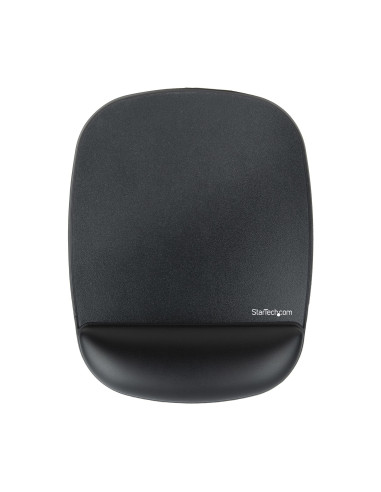 StarTech.com Alfombrilla de Ratón con Reposamuñecas (17x18x2cm), Alfombrilla de Ratón Ergonómica con Reposamuñecas de Gel y