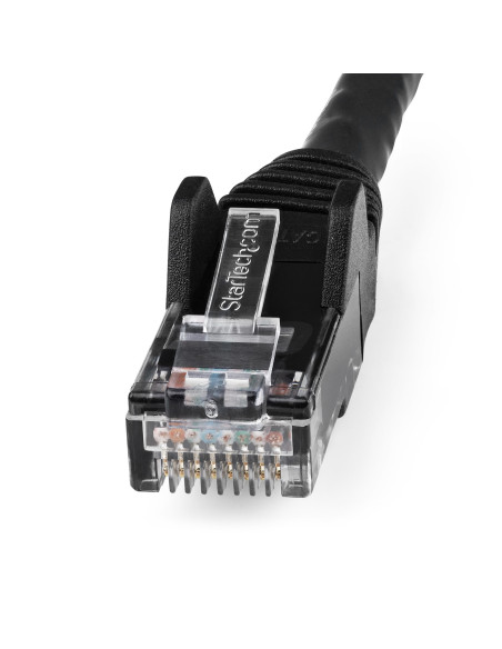 StarTech.com Cable de 15m CAT6 Ethernet - LSZH - Cable de Red RJ45 UTP de 10Gb - 650MHz - PoE de 100W - Latiguillo Snagless con