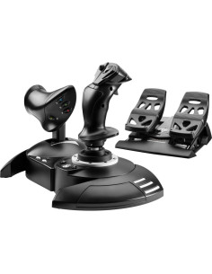 Thrustmaster T.Flight Full Kit X Negro USB Palanca de mando Analógico Digital PC, Xbox