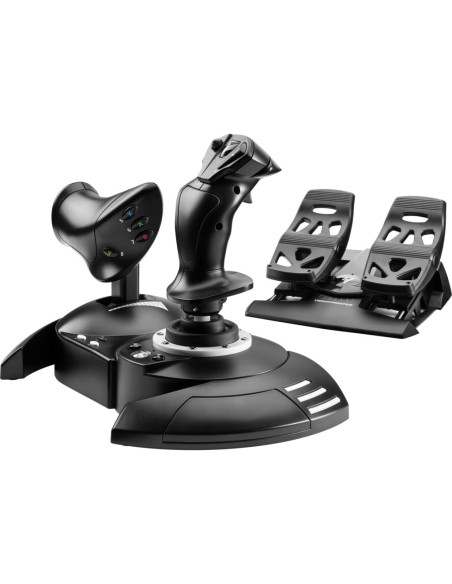 Thrustmaster T.Flight Full Kit X Negro USB Palanca de mando Analógico Digital PC, Xbox
