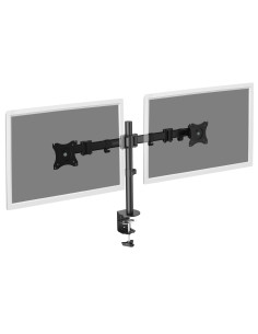 Digitus Soporte para monitor doble, 2x 27", 2x 8 kg 2