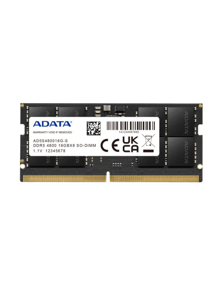ADATA Premier módulo de memoria 16 GB 1 x 16 GB DDR5 262-pin SO-DIMM ECC