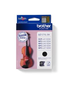 Brother LC127XLBK cartucho de tinta 1 pieza(s) Original Extra (Súper) alto rendimiento Negro