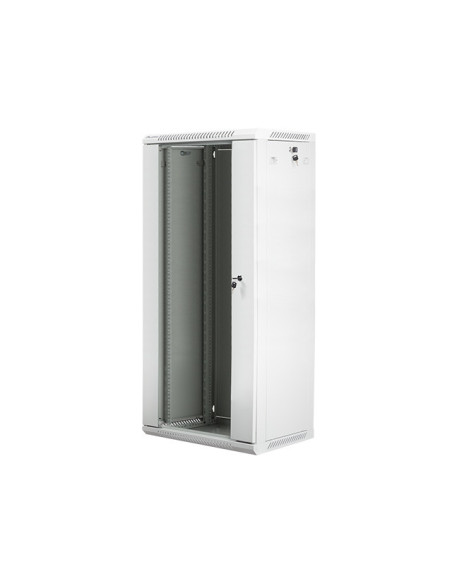 Lanberg WF01-6427-10S armario rack 27U Bastidor de pared Blanco