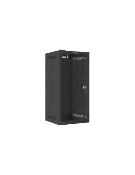 Lanberg WF10-2312-10B armario rack 12U Bastidor de pared Negro