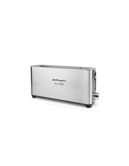 Orbegozo TO 6030 tostadora 6 2 rebanada(s) 1050 W Acero inoxidable