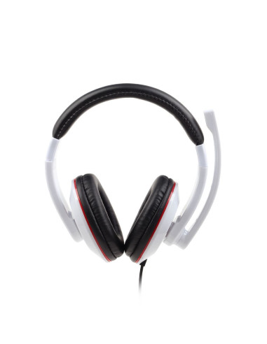 Gembird MHS-001-GW auricular y casco Auriculares Alámbrico Diadema Llamadas Música Blanco