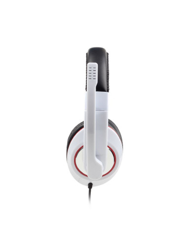 Gembird MHS-001-GW auricular y casco Auriculares Alámbrico Diadema Llamadas Música Blanco