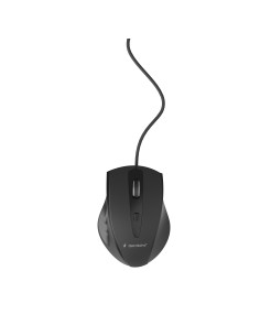 Gembird MUS-4B-02 ratón Oficina mano derecha USB Óptico 1200 DPI