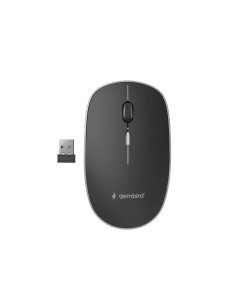 Gembird MUSW-4B-01 ratón Oficina Ambidextro RF inalámbrico Óptico 1600 DPI
