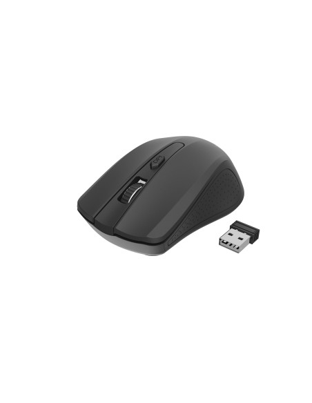 Gembird MUSW-4B-04 ratón Oficina Ambidextro RF inalámbrico Óptico 1600 DPI